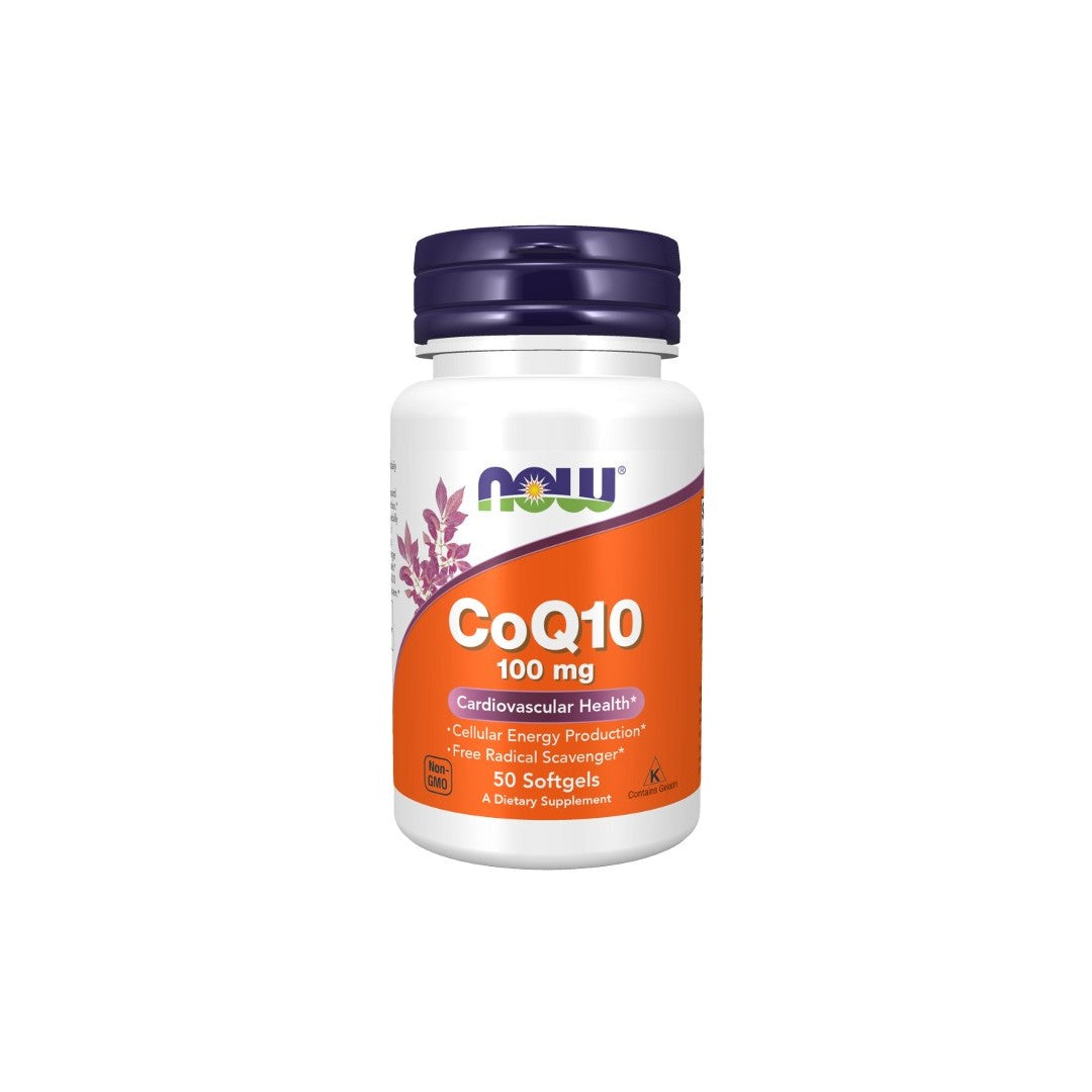 Coenzym CoQ10 100 Mg 50 Weichkapseln Now Foods